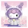 Wonder Moon Sanrio Rose Garden – Kuromi Character Figure
