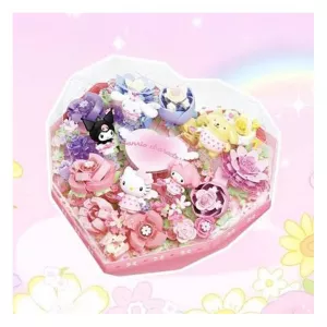 Kockice za sklapanje - Area-X Sanrio – Heartfelt Confession Heart Flower Box
