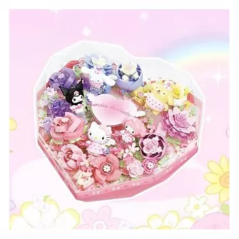 Kockice za sklapanje - Area-X Sanrio – Heartfelt Confession Heart Flower Box