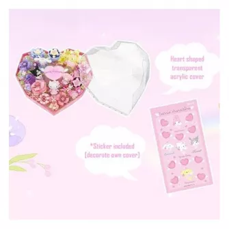 Kockice za sklapanje - Area-X Sanrio – Heartfelt Confession Heart Flower Box