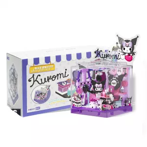 Kockice za sklapanje - Area-X Sanrio Street Shop Series – Kuromi Sweet Party House