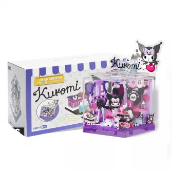 Kockice za sklapanje - Area-X Sanrio Street Shop Series – Kuromi Sweet Party House
