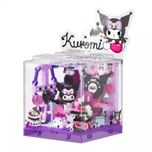 Kockice za sklapanje - Area-X Sanrio Street Shop Series – Kuromi Sweet Party House