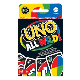 Društvene igre - Board Game Mattel UNO - All Wild! - Card Game