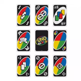 Društvene igre - Board Game Mattel UNO - All Wild! - Card Game