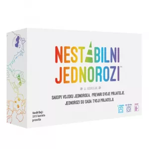 Društvene igre - Board Game Nestabilni Jednorozi