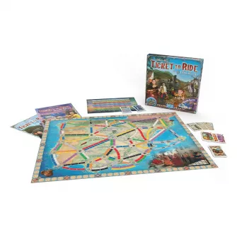 Društvene igre - Board Game Ticket to Ride - Iberia And South Korea (EN)