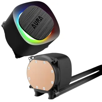 Hladnjaci - CPU vodeno hlađenje ARGB Gamdias Aura GL360 V2