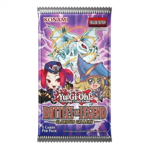 Yu-Gi-Oh! TCG: Battles of Legend: Glorious Gallery Booster Pack (single pack)