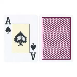 Društvene igre - Karte Copag - Poker Gold - Jumbo - Red