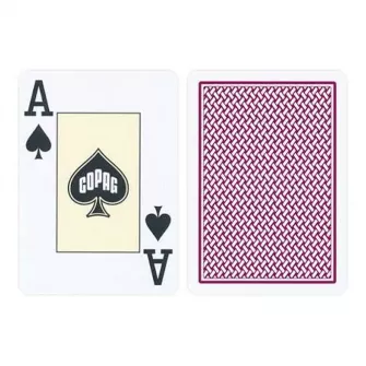 Društvene igre - Karte Copag - Poker Gold - Jumbo - Red
