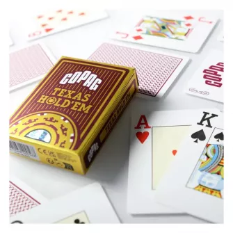 Društvene igre - Karte Copag - Poker Gold - Jumbo - Red