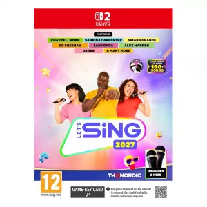 Nintendo Switch 2 igre - Switch 2 Let's Sing 2027 - 2 Mic Bundle