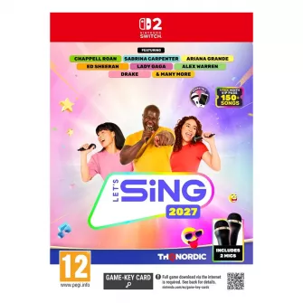 Nintendo Switch 2 igre - Switch 2 Let's Sing 2027 - 2 Mic Bundle