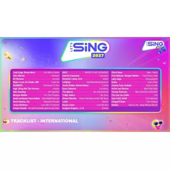 Nintendo Switch 2 igre - Switch 2 Let's Sing 2027