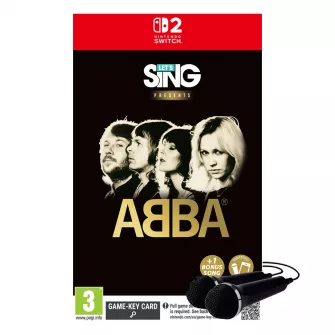 Nintendo Switch 2 igre - Switch 2 Let's Sing ABBA - 2 Mic Bundle