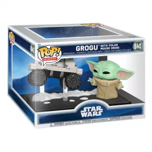 Funko POP! Moments: Mandalorian & Grogu S2 - Grogu w/Polar Mouse Droid
