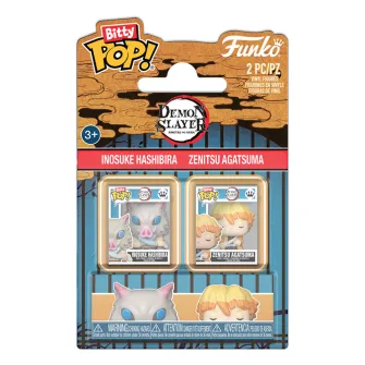 Funko POP! Figure - Funko Bitty POP!: Demon Slayer - Inosuke & Zenitsu 2PK