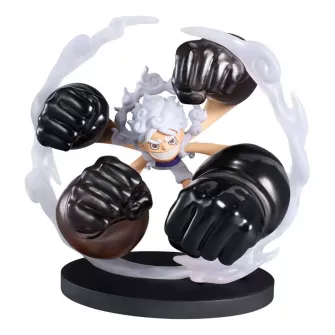Akcione figure - One Piece - World Collectable Figure Special Monkey D.Luffy Gear 5 - Gum Gum Dawn Gatling