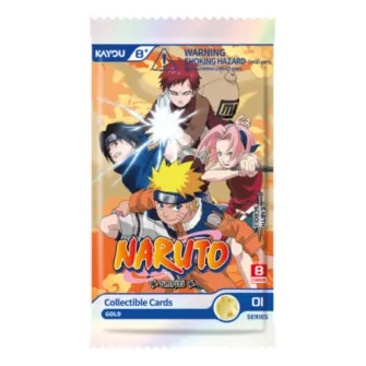 Kolekcionarske kartice - Naruto TCG: Naruto Smriti Earth Scroll S01 Booster Pack (Single Pack)