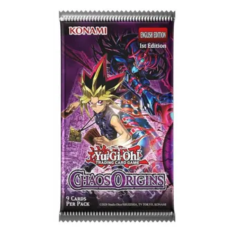 Kolekcionarske kartice - Yu-Gi-Oh! TCG: Chaos Origins Booster Pack (Single Pack)