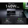 Prime 250W GaN stoni brzi punjač, 6-portova (4x USB-C, 2x USB-A) srebrni 