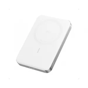 Power bank - MagGo 10000mAh, 15W, magnetno bežični power bank, beli 