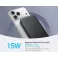 MagGo 10000mAh, 15W, magnetno bežični power bank, crni 