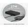 MagGo 10000mAh, 27W, bežični power bank, crni 