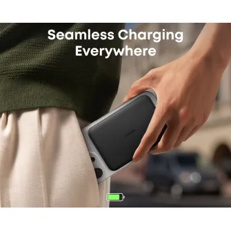 Power bank - Nano 5000mAh, 20W, MagSafe Power Bank crni 