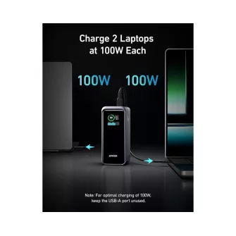 Power bank - Prime 20000mAh, 200W, Power Bank za laptop crni 