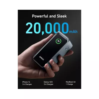 Power bank - Prime 20000mAh, 200W, Power Bank za laptop crni 