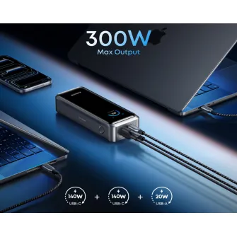 Power bank - Prime 26250mAh, 300W, Power Bank za laptop crni 