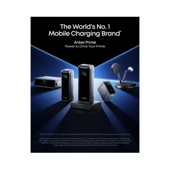 Power bank - Prime baza za punjenje, 150W, crna 