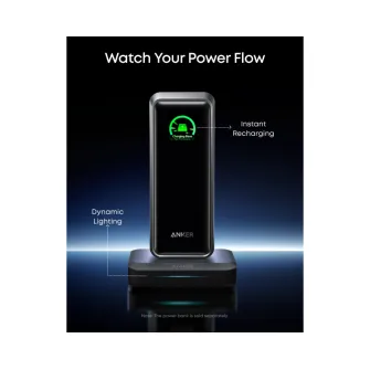 Power bank - Prime baza za punjenje, 150W, crna 