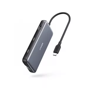 Ostali kablovi i adapteri - USB-C Data Hub, 8u1 Multiport, PD 85W, 10Gbps crni 