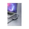 USB-C Data Hub, 8u1 Multiport, PD 85W, 10Gbps crni 