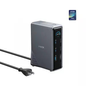 Ostali kablovi i adapteri - Prime Docking Stanica 160W, 14u1, Dual Display, siva 
