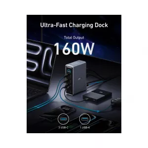 Ostali kablovi i adapteri - Prime Docking Stanica 160W, 14u1, Dual Display, siva 