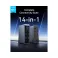 Prime Docking Stanica 160W, 14u1, Dual Display, siva 