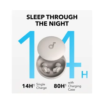 Bubice - Soundcore Sleep A20 Noise Masking BT bežične bubice bež 