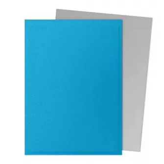 Oprema za kolekcionarske kartice - Dragon Shield Dual Matte Sleeves - Sky Blue & Silver (100 Sleeves)