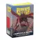 Dragon Shield Dual Matte Sleeves - Crimson & Silver (100 Sleeves)