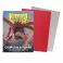 Dragon Shield Dual Matte Sleeves - Crimson & Silver (100 Sleeves)