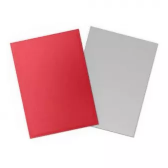Oprema za kolekcionarske kartice - Dragon Shield Dual Matte Sleeves - Crimson & Silver (100 Sleeves)