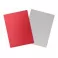 Dragon Shield Dual Matte Sleeves - Crimson & Silver (100 Sleeves)