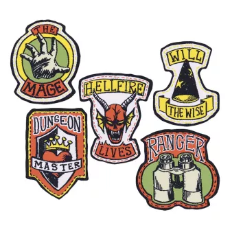 Merchandise razno - Stranger Things - Set of Five Fabric Patches