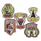 Stranger Things - Set of Five Fabric Patches