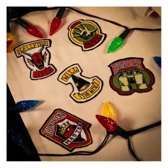 Merchandise razno - Stranger Things - Set of Five Fabric Patches