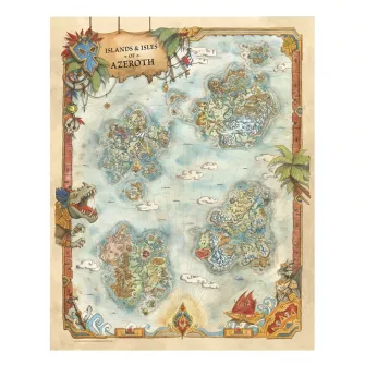 Merchandise razno - World of Warcraft - Limited Edition Lithograph Set
